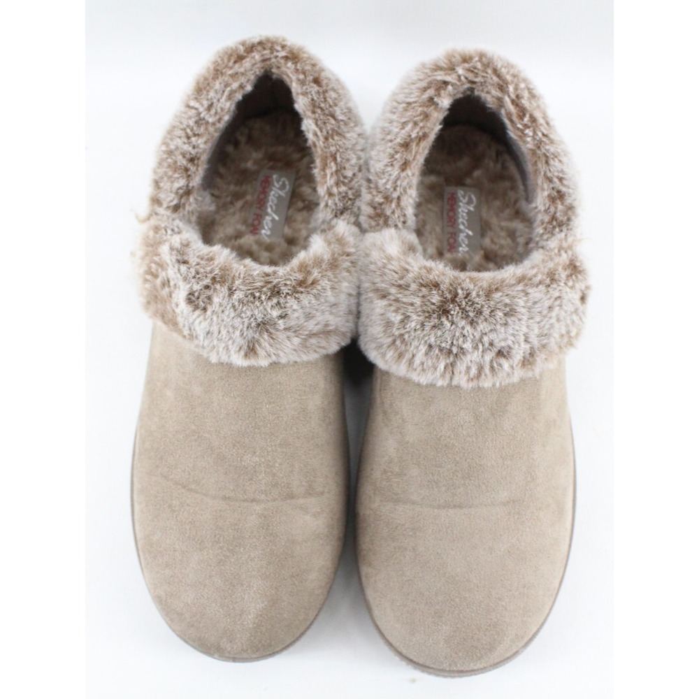 Womens Skechers Cozy Campfire Fresh Toast Slipper Shoes 167219‎ Brown Size 10 - Picture 4 of 8